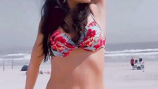 lovely view of beautiful girl