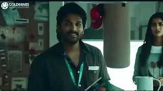 Alu Arjun Pooja Hegde shazada movie romantic and funny scene
