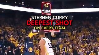 Stephen curey deepest shot