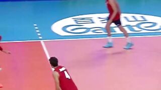 MOST EPIC SAVE in Volleyball!!!