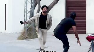 Mobile snatching prank