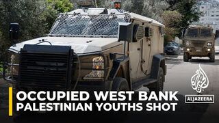 Israeli forces shot and killed Palestinian teenagers during raid in occupied West Bank