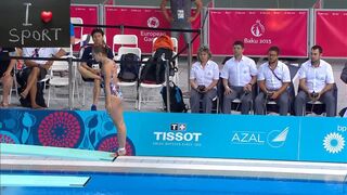 2015 European Games-Diving -Olympic champion-Kaja Skrzek (Poland) _