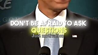Don't be afraid to ask question