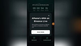 Athene network 3 update