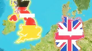 if Germany and UK switched places??