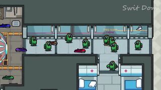 "Survive the Zombie Onslaught! Among Us Zombie Season 1: Episode 1-6 Animation"