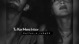 Intezar#poetrylines for couple