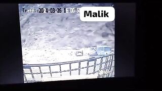 The CCTV footage of the suicide attack on Chinese engineers came to light