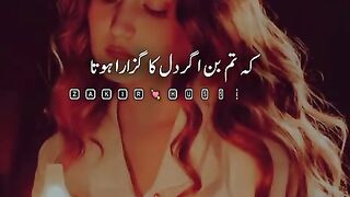 Urdu Shayari Status |Urdu Shayari Video|Urdu Shayari WhatsApp Status