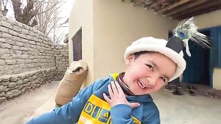 Youngest_Vlogger_Of_Pakistan_shirazi village vlogs 2024