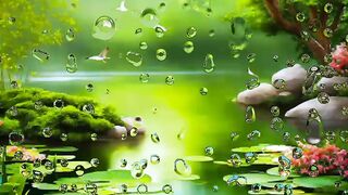 Raindrops on the window