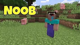Minecraft Noob Vs Pro Vs Hacker Swimming Pool Building | Minecraft