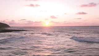 Sunrise with sea