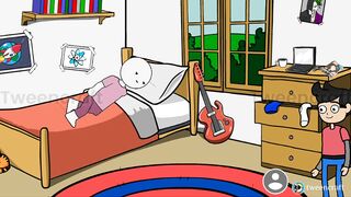 Lazy Childrens getting up in the morning for school