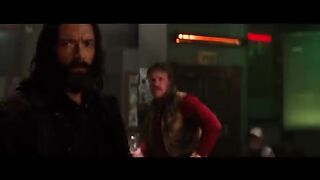 Wolverine vs Bear Hunters - Bar Scene | The Wolverine (2013) Movie Clip HD 4K