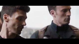 Elevator Fight Scene - Captain America: The Winter Soldier (2014) Movie CLIP HD