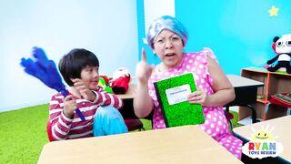 Boy Pretend Play School Test Day Learn Healthy Choices