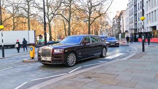 LUXURY CARS IN LONDON, FEBRUARY 2024