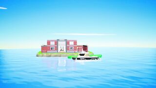 Funny Animals Jail Escape From Island - Funny Animals 3D Cartoon Videos -Gorilla vs Fox Funny Video
