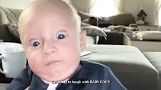 Try Not To Laugh Challenge - Funniest Babies Videos Compilation _ BABY BROS