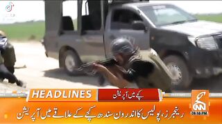 Operation in ghotki and kashmore