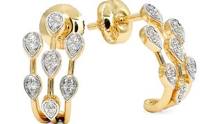 The Shayone J Hoop Earrings Rs. 42,035