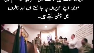 This is the army chief of the super power America is not building islands like our army chief