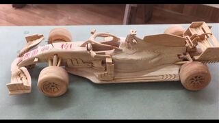 How to Wake  Wood Carving - New Ferrari SF1000 2020   F1 Racing