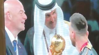 Amazing Movements To receive a FIFA Trophy ????????????????????
