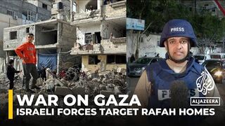 War on Gaza: Israeli attack Rafah homes, several Palestinians killed