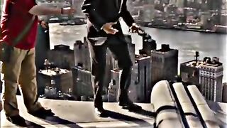Holly wood action movie scene