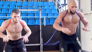 Mohammed Kabib heart training UFC fight