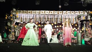 Teri baaton mein wedding dance _ Ahmad Khan _ Jannat Mirza _ Alishbah Anjum.