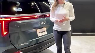 How much cargo room is in the 2025 Kia Carnival??#