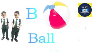 b ball |abc alphabet | abc | a to z | | abcd | @qureshi digital tv