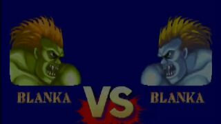 Street Fighter 2 Champion Edition ~ Blanka  ~ Rainbow Edition