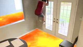 When the floor is ACTUALLY lava
