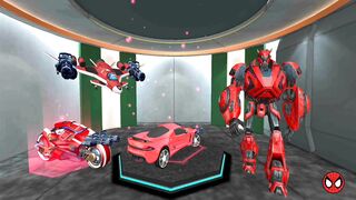 Bumblebee The Transformers Robot Jet Bike Car Transformation Game 2023 - Android Gameplay