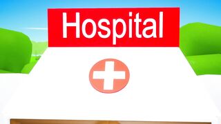 Giant Cow Hospital in Jungle - Doctor Gorilla Treatment to Sick Animals - Fox Selling Street Food