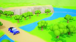 Gorilla ???? vs Fox ???? Funny Fight in the Farm - Fox Fun Play with Gorilla - Funny Animals Cartoon 2023