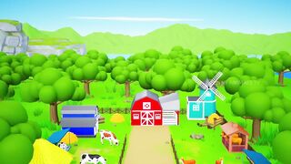 Pregnant Cow Adopts Tiger Cubs - Cow Videos Funny Animals 3D Cartoons - Cow and Tiger Best Friends