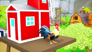 The Cow Kidnap - Cunning Fox Kidnaps Cows from Gorilla's Farm - Action-Packed Rescue Adventure!