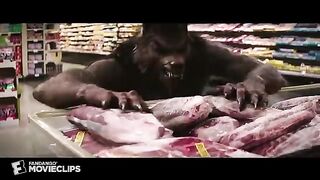 Goosebumps (6/10) Movie CLIP - Werewolf On Aisle 2 (2015) HD