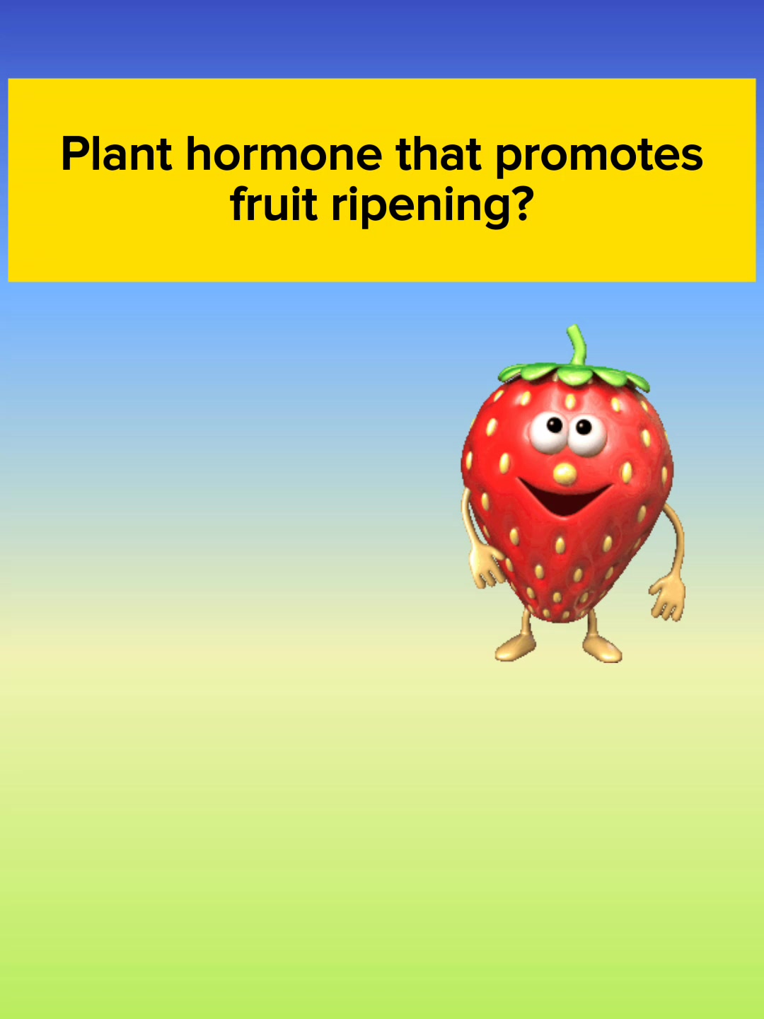 Plant hormone that promotes fruit ripening by Fayqa on Febspot