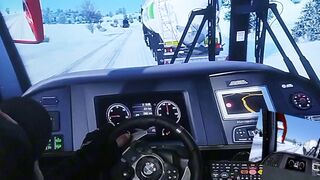 Experience Real Trucking Thrills with Euro Truck Simulator 2 on Logitech G29 #logitechg29 #ets2mods