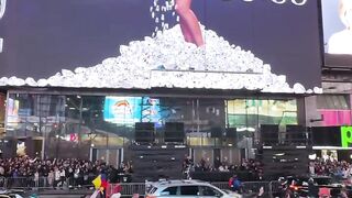 Shakira Live Concert in Times Square.