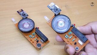 how to make wireless walkie talkie using arduino at home