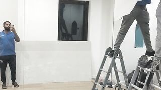 Mirror change|how to break mirror|glass work