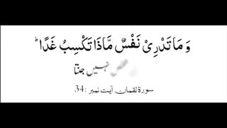 Surah Luqman Ayat No. 34